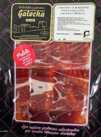 Paleta Bellota Ibérica Maquina Galocha