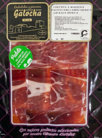 Paleta Cebo Campo Ibérico Máquina Galocha