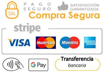 Compra Segura Tarjeta Crédito y Debito Google Pay Transferencia Bancaria